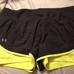 2-1 Under Armor Running Shorts!!!